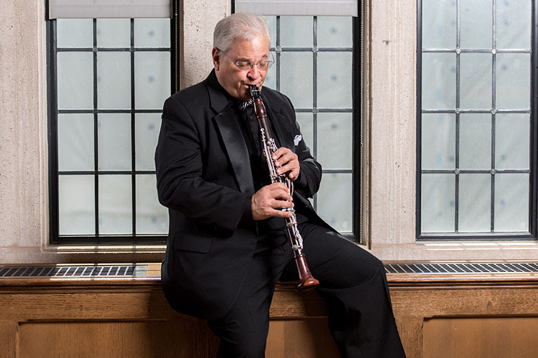 Clarinet player David Shirin